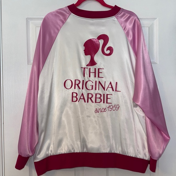The Original Barbie Bomber Satin Jacket - Picture 3 of 4
